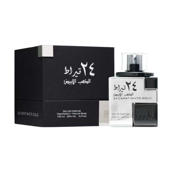 Lattafa 24 Carat White Gold - Woda perfumowana unisex - widok produktu